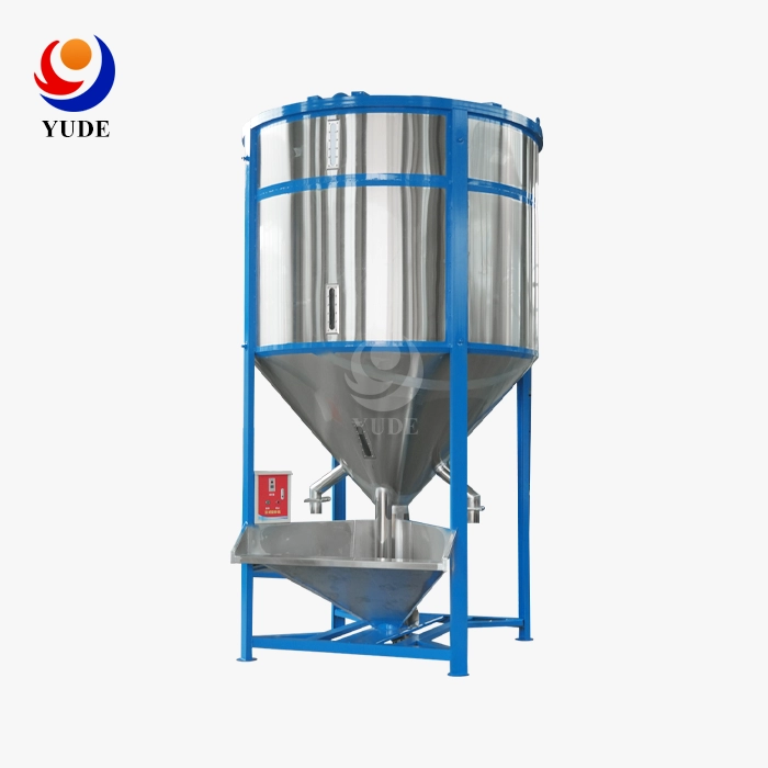 20 Ton Vertical Plastic Particle Mixer with Drying Function